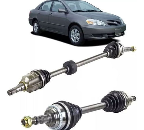 Par Semi Eixo Completo Esq. Dir. Toyota Corolla/filder 1.8 Aut Abs