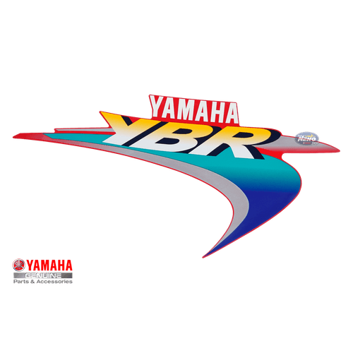 Faixa Adesivo do Tanque Direito YBR 125 Vermelho 01 Original Yamaha