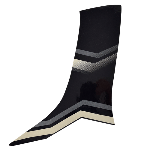 Adesivo Aba do Tanque Direito XT 225 2005 Preto Original Yamaha