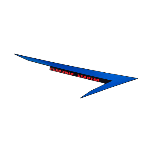 Faixa Adesivo Tampa Lat Dir XT 225 Azul 02 Original Yamaha