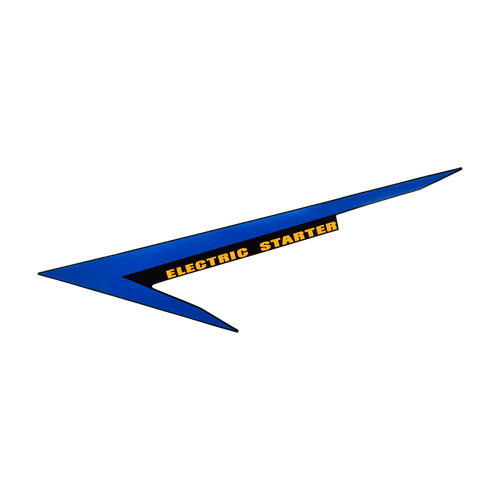 Faixa Adesivo Tampa Lat Esq XT 225 Azul 03 Original Yamaha