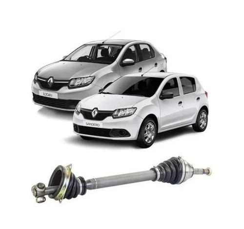 Semi Eixo Renault Logan 1.6 16V 2008 A 2012 Esq