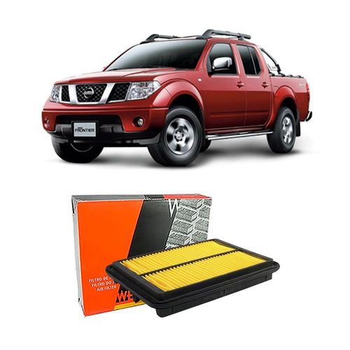 Filtro Ar Motor Nissan Frontier 2.5 Diesel 2008 A 2012