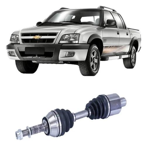 Semi Eixo S-10 Blazer 4X4 1998 A 2011 Esq