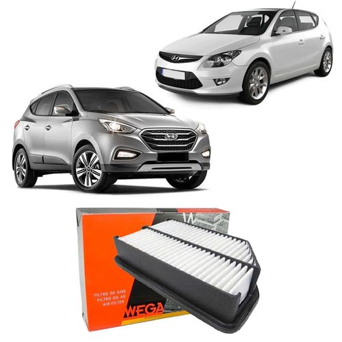 Filtro Ar Motor Hyundai I30 1.8 16V 2014