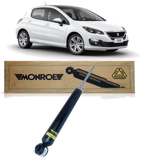 Amortecedor Traseiro Peugeot 308 2007