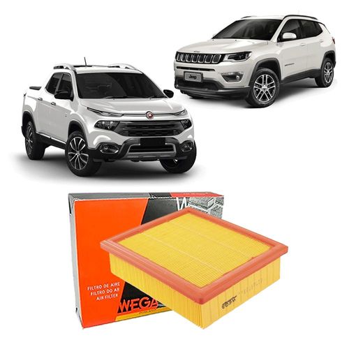 Filtro Ar Motor Fiat Toro 1.8 2.0 2.4 16V 2016